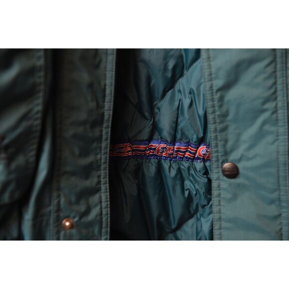 Vintage CB Parka Ski Jacket With Pants Snow Suit Size Medium Teal Green Pants 34 - Picture 7 of 16